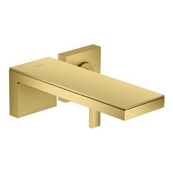 hansgrohe Fertigset Axor MyEdition UP-Waschtisch-Einhebelmischer, A 221mm, o Pl, brush. gol opt