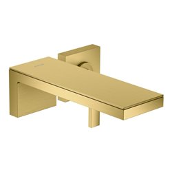 hansgrohe Fertigset Axor MyEdition UP-Waschtisch-Einhebelmischer, A 221mm, o Pl, brush. gol opt