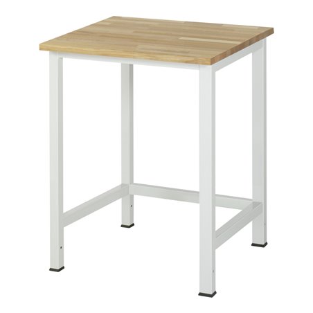 Rau Werktisch Modell 900 mit Buche-Massiv-Platte HxT 825x800 mm