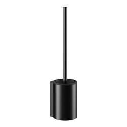 Keuco WC-Bürstengarnitur Plan 14972 Wd.-Modell, Kst.-Einsatz sw, schwarz