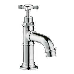 hansgrohe Standventil 50 Axor Montreux Ausl. 104mm, m Kreuz, o. Abl.garn, chrom