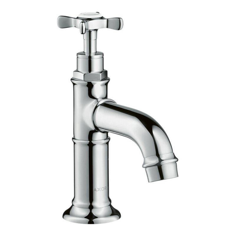 hansgrohe Standventil 50 Axor Montreux Ausl. 104mm, m Kreuz, o. Abl.garn, chrom