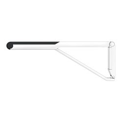 Keuco WC-Stützklappgriff AXESS verchromt/schwarz, 700mm