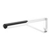 Keuco WC-Stützklappgriff AXESS verchromt/schwarz, 700mm