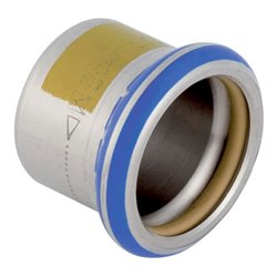 Geberit Gas-Kappe Mapress d 42mm, f Nat und Flüssiggas, Edelstahl