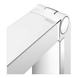 Keuco WC-Stützklappgriff AXESS Aluminium silber-eloxiert/schwarz, 700mm