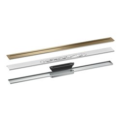 hansgrohe Duschrinne Drain 900mm, FM-Set, frei im Raum, brush. bron