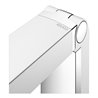 Keuco WC-Stützklappgriff AXESS Aluminium silber-eloxiert/weiß, 700mm