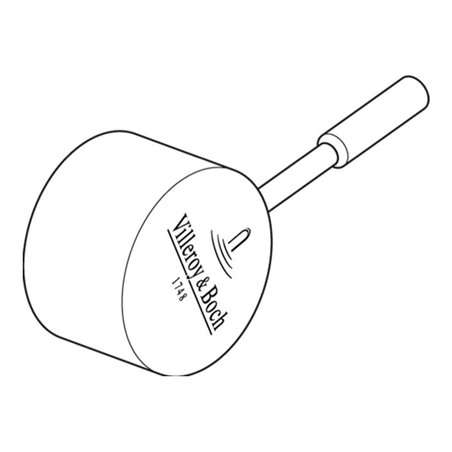 V&B Griff für Steel Shower/Modern Steel matt black