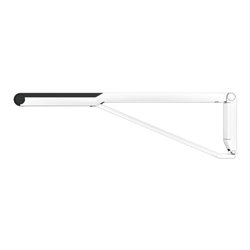 Keuco WC-Stützklappgriff AXESS verchromt/schwarz, 850mm