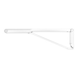 Keuco WC-Stützklappgriff AXESS verchromt/weiß, 850mm