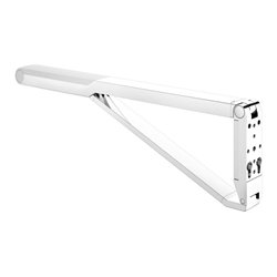 Keuco WC-Stützklappgriff AXESS verchromt/weiß, 850mm