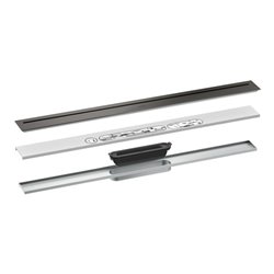 hansgrohe Duschrinne Drain 800mm, FM-Set, frei im Raum, b bla vc