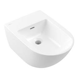 V&B Wand-Bidet Subway 3.0 37,5x56cm, 1 Hahnl., m ÜL, st. wh. C+