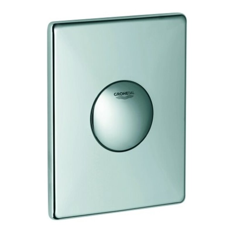 Grohe Abdeckplatte Skate Druckkn.-Bet., senkrechte Montage, chrom