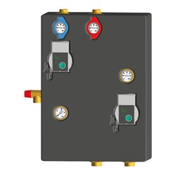 Wilo Komplettsystem Safe WS 5-24, Y PICO, FBH, 230 V, 50 Hz