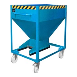 Bauer Südlohn Silobehälter SR-D375, lackiert