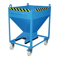 Bauer Südlohn Silobehälter SR-D375, lackiert