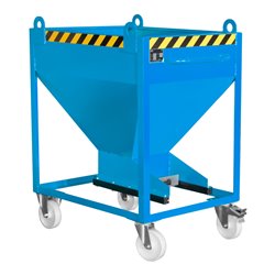 Bauer Südlohn Silobehälter SR-D375, lackiert