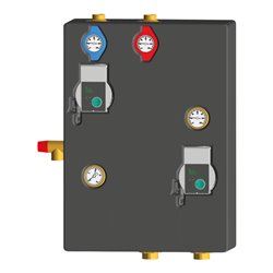 Wilo Komplettsystem Safe WSG 5-24, Grund, FBH, 230 V, 50 Hz