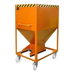 Bauer Südlohn Silobehälter SR-D600, lackiert