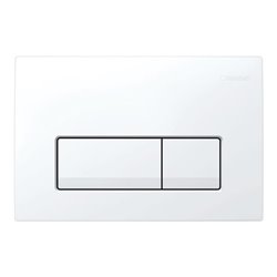 Geberit Betätigungsplatte Delta 50 weiß-alpin, für 2-Mengen-Spülung