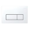 Geberit Betätigungsplatte Delta 50 weiß-alpin, für 2-Mengen-Spülung
