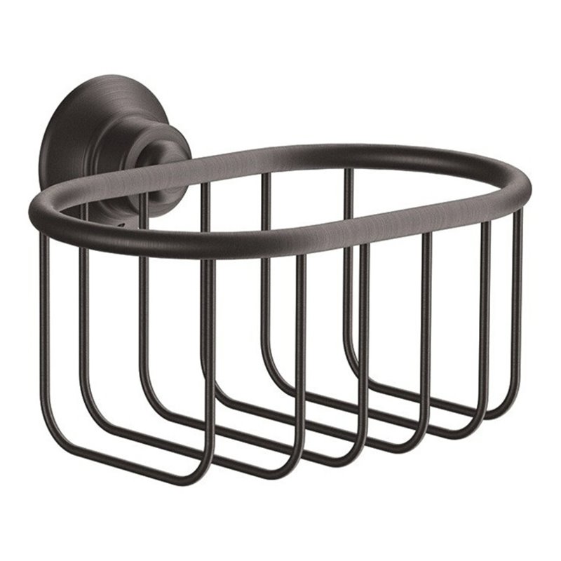 hansgrohe Korb Axor Montreux 160/101 Met., Wandmontage, brushed black chrome