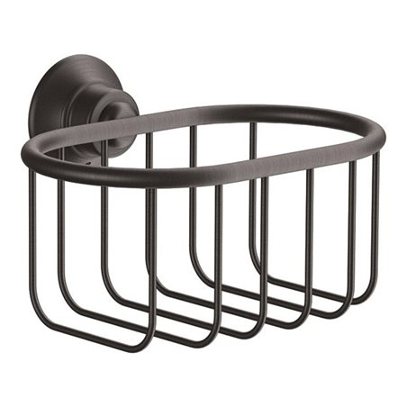 hansgrohe Korb Axor Montreux 160/101 Met., Wandmontage, brushed black chrome