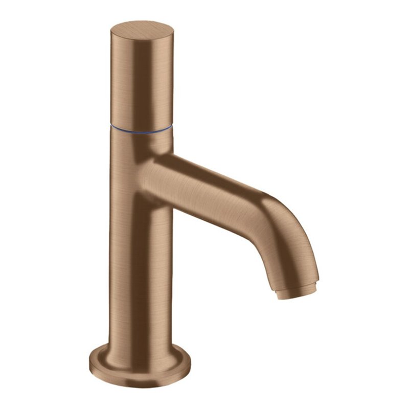 hansgrohe Standventil 70 Axor Ausl. 100mm, o. Abl.garn, brush. r gold