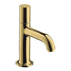 hansgrohe Standventil 70 Axor Ausl. 100mm, o. Abl.garn, pol. gol optic