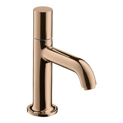 hansgrohe Standventil 70 Axor Ausl. 100mm, o. Abl.garn, pol. red gold