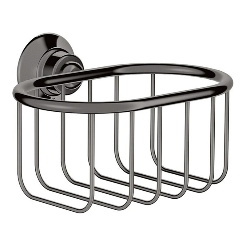 hansgrohe Korb Axor Montreux 160/101 Met., Wandmontage, polished black chrome