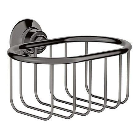 hansgrohe Korb Axor Montreux 160/101 Met., Wandmontage, polished black chrome