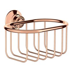 hansgrohe Korb Axor Montreux 160/101 Metall, Wandmontage, polished red gold