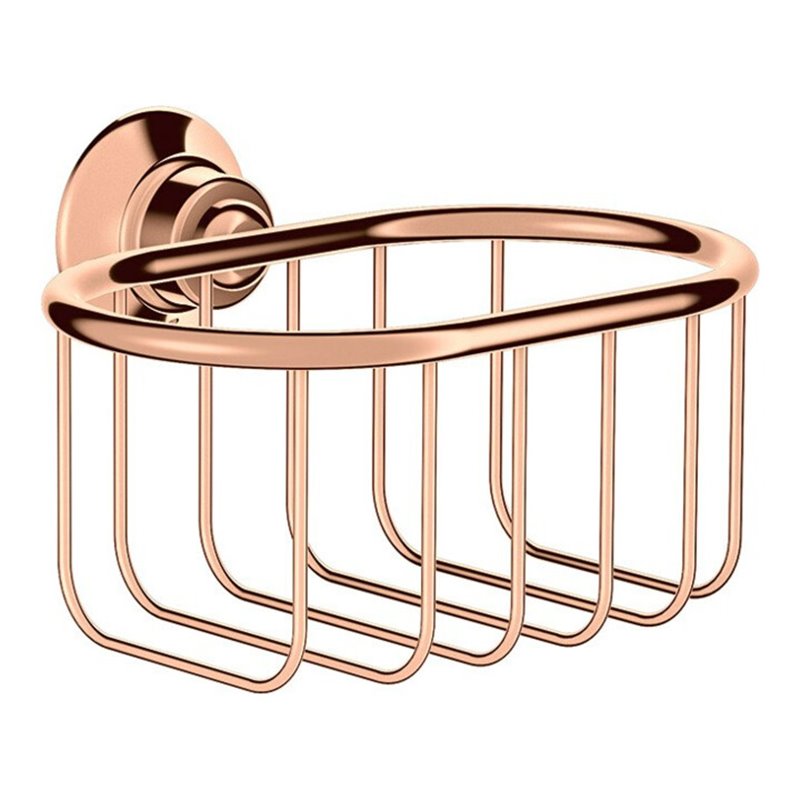 hansgrohe Korb Axor Montreux 160/101 Metall, Wandmontage, polished red gold