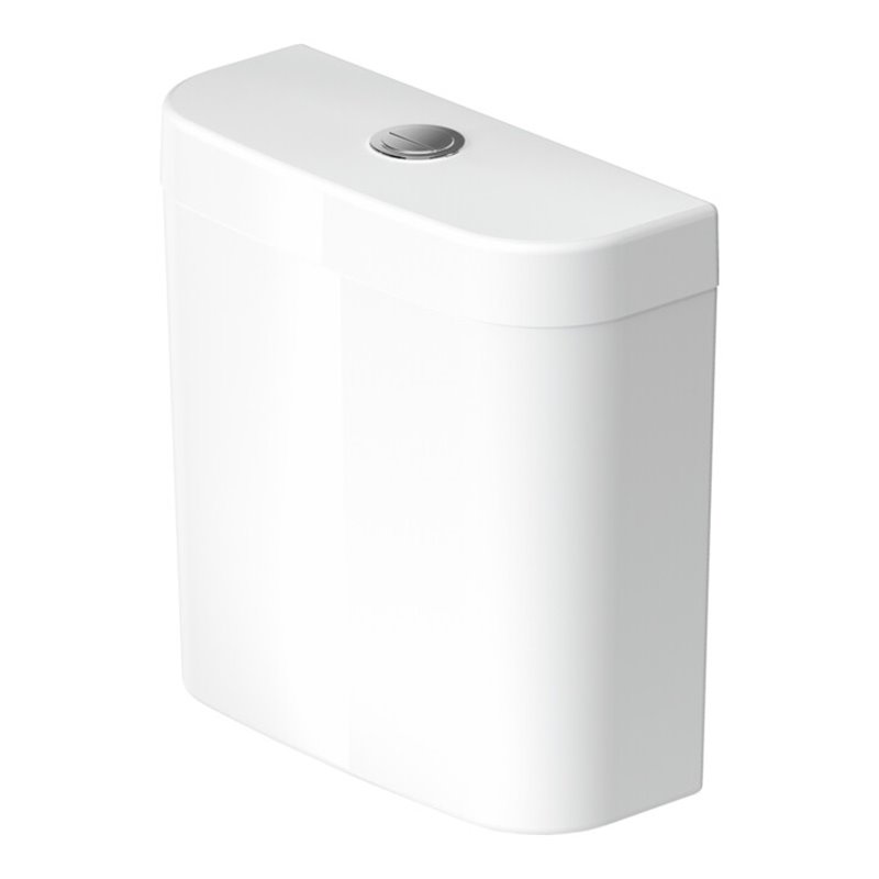 Duravit Spülkasten Happy D.2 39,5x16cm, 6/3 l, Anschl unt links, weiß