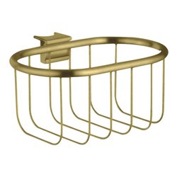hansgrohe Seifenkorb Axor Montreux Met., Wandmont., 160x83mm, brushed brass