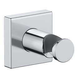 Duravit Brausehalter fest. Haltep., Ros. eck., a MS, chrom