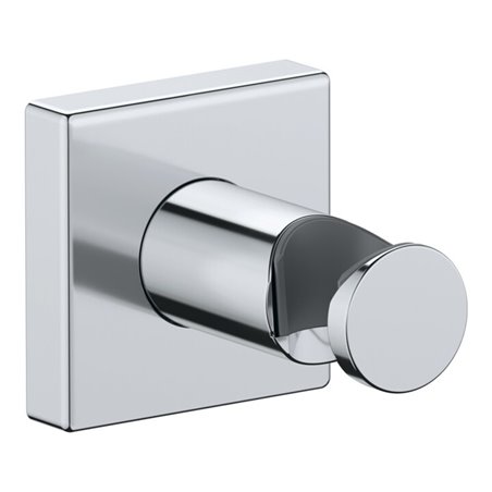 Duravit Brausehalter fest. Haltep., Ros. eck., a MS, chrom