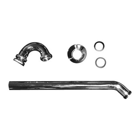 Duravit Bidet-Röhrensiphon 1 1/4', m verlängertem Ablaufrohr, chrom