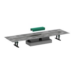 hansgrohe uBox universal Komplettset 900mm, f fl. Inst. f Duschrin. Fertigs