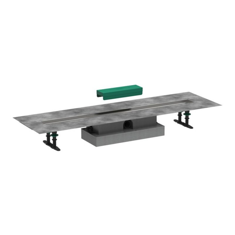 hansgrohe uBox universal Komplettset 900mm, f fl. Inst. f Duschrin. Fertigs