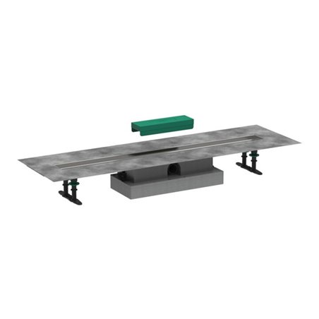 hansgrohe uBox universal Komplettset 900mm, f fl. Inst. f Duschrin. Fertigs