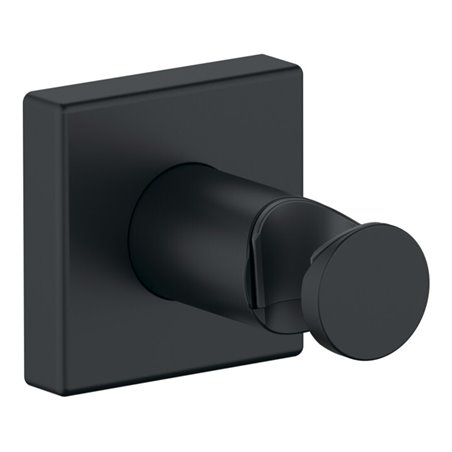 Duravit Brausehalter fest. Haltep., Ros. eck., a MS, sw matt