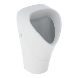 Geberit Urinal Renova w K-T., trigonal, Zul. v hi., Abg. n hi.