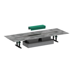 hansgrohe uBox universal Komplettset 700mm, f fl. Inst. f Duschrin. Fertigs