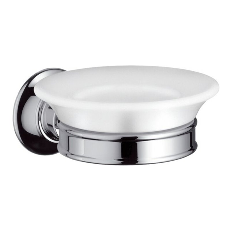 hansgrohe Seifenschale Axor Montreux Ein. Ker., Ha Me, Wandmont., brush. ni.