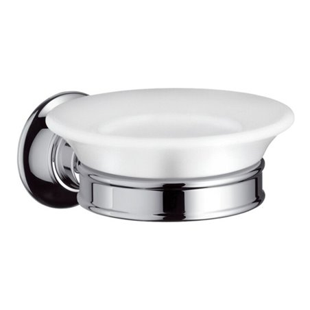 hansgrohe Seifenschale Axor Montreux Ein. Ker., Ha Me, Wandmont., brush. ni.