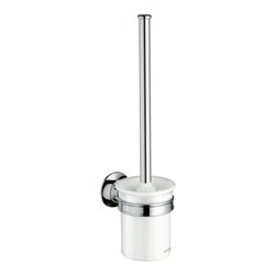 hansgrohe WC-Bürstengarnitur Axor Montreux Eins. Mattglas, Ha. Met., Wandmont., chr